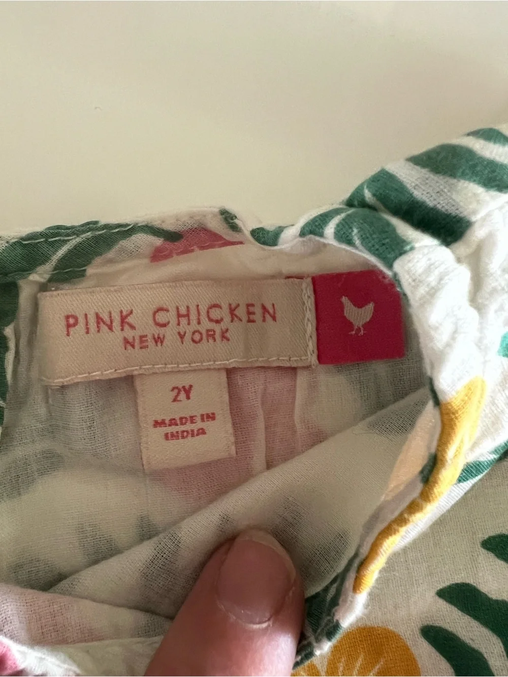 Pink Chicken New York Floral Dress – Girls Size 2Y